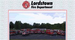 Desktop Screenshot of lordstownfire.com